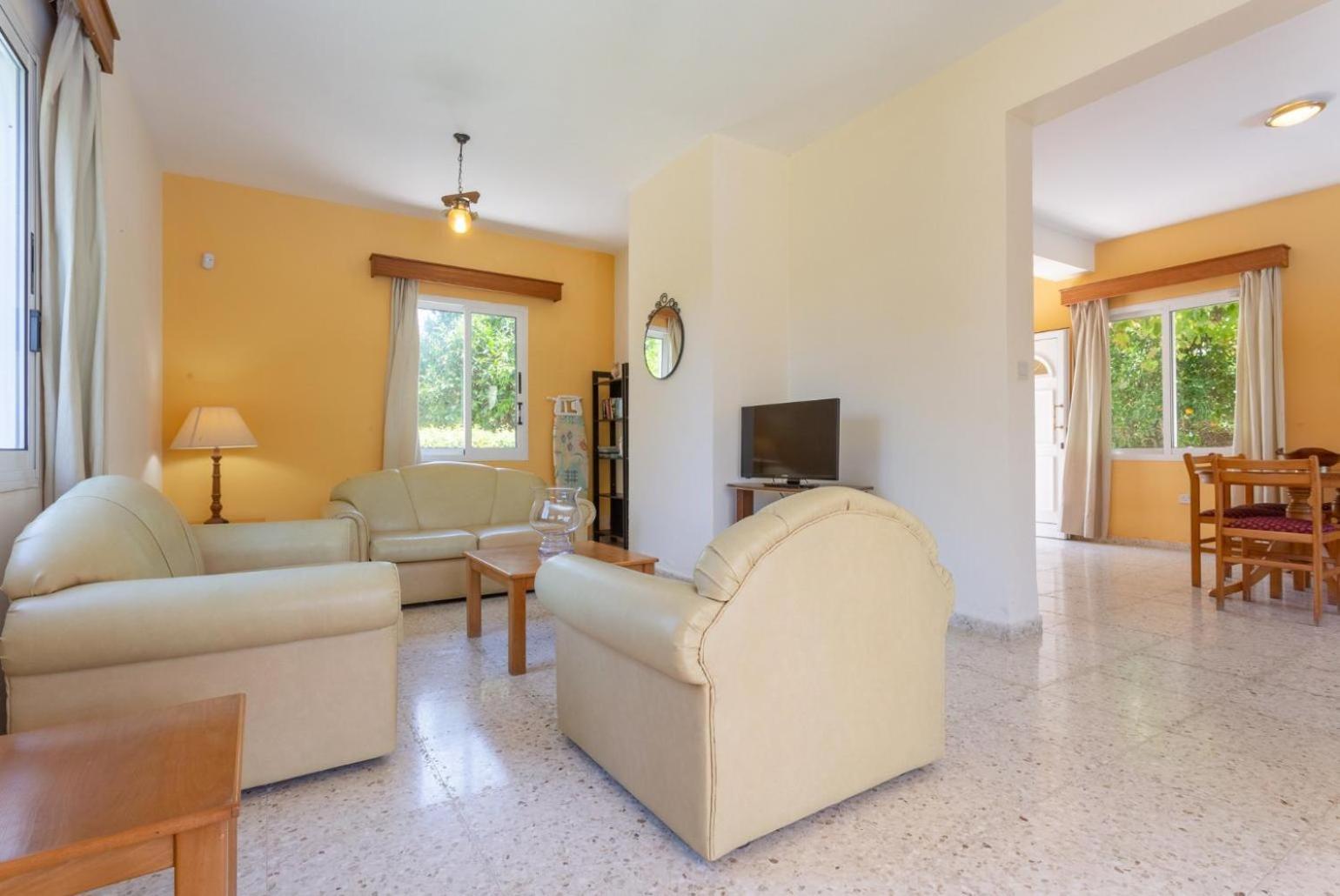 Sun Beach Villa Thio Polis Esterno foto